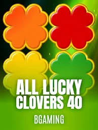 Bgaming : All Lucky Clover 40 - TURBOBET168