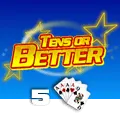 Tens or Better 5 Hand - TURBOBET168