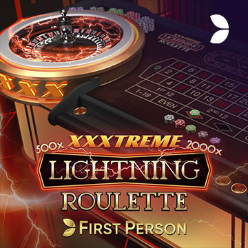 First Person XXXtreme Lightning Roulette - TURBOBET168